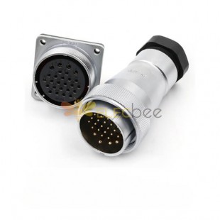 Aviation Male Plug and Female Jack WF40/26 pin Straight TA/Z Circular Waterproof Connector