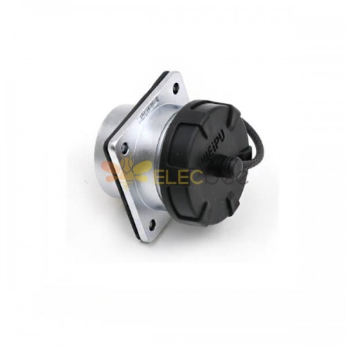 TA+Z Connector Straight Male Plug and Square Female Receptacle 