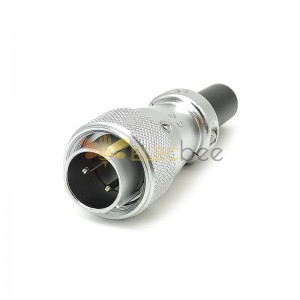 WS16 2pin Heavy Power Connector, 2pin Male PLug 10A 500V High Voltage Industrial Connector