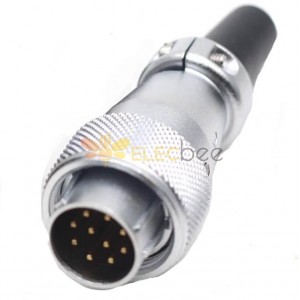 WS16 TQ 10pin Power Cable Connector, Male plug Aviation 500V High Voltage Connector