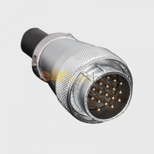 WS28 TQ 17Pin Wasserdichter IP67 Stromanschluss Stecker für LED