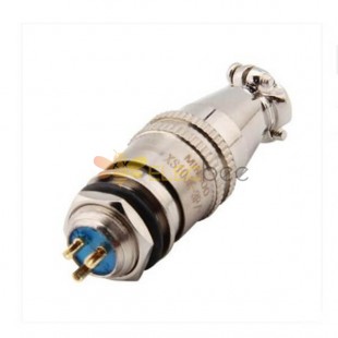 Conector de aviação circular plug-in rápido XS10 3Pin Metal Connector