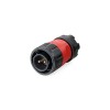 Baionetta 2 Pin Aviation Connettori Spina presa filo per saldatura con cappuccio antipolvere impermeabile IP67 20A 500V