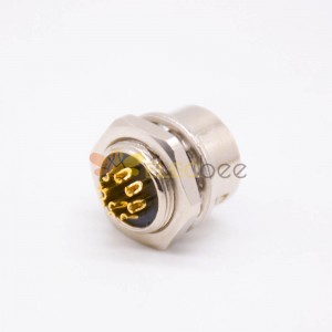 Circluar Connector 10-Pin-Stecker Back Mount-Buchse mit 10 mm Matal Shell