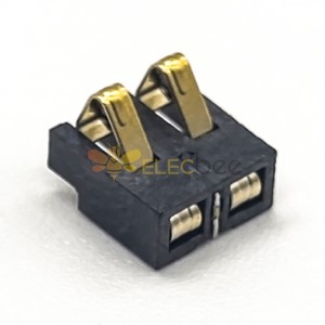 2 conector pin PCB montaje 2.5PH 2.4H chapado en oro conector de batería horizontal