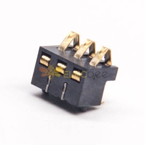 Conector de cargador de 3 pines PN2.5 Plug macho Golder PCB Montaje conector de batería