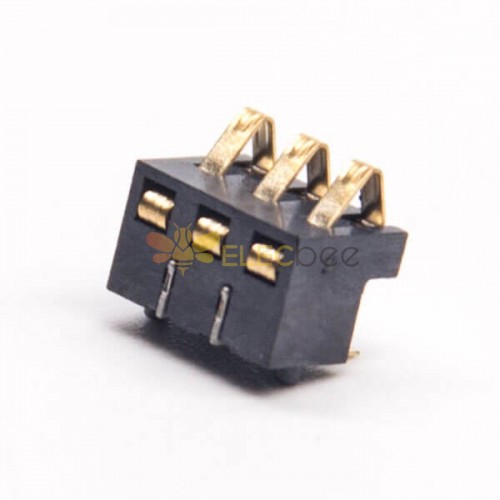 3 Connettore caricabatterie a pin PN2.5 Plug Male Golder PCB Montaggio Batteria Connettore