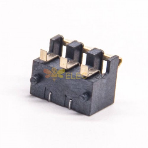 3 Pin Charger Connector PN2.5 Plug Male Golder PCB Mount Battery Connector