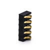 Batterieanschluss 4,25 PH 4,75 H Leiterplattenmontage 5-poliger Lithium-Batterieanschluss für Mobiltelefone