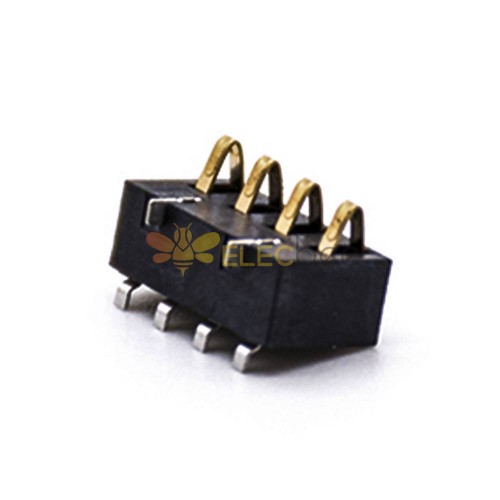 Piastra connettore batteria 4 pin 2,5 mm passo 5,4 H PCB Mount batteria contatto Shrapnel