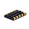 Connecteurs de batterie 2.0PH 1.27H SMT Gold Plating 5 Pin Battery Contact Shrapnel