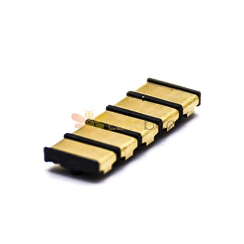 Conectores de batería 5 Pin SMT Chapado en oro 4.0PH 1.9H Metralla de conexión de fuente de alimentación