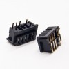 Conector de bateria de 4 pinos PH2.5 fêmea reto esquerdo conector de bateria para laptop à prova de tolos