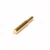 黄銅製ポゴピンコネクタ 金メッキ単芯はんだ形シリーズ ストレート Gタイプ