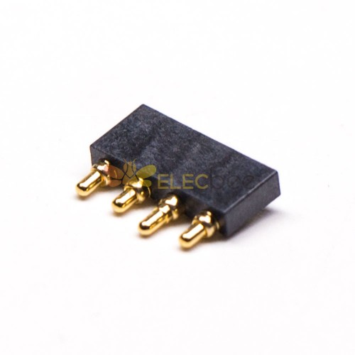 고밀도 Pogo 핀 커넥터 다 Pin 시리즈 편평한 땜납 4 Pin 고급장교 2.5MM