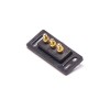 Pogo Pin Connector, многоконтактный разъем, латунь, позолота, 3 контакта, шаг 2,5, однорядный