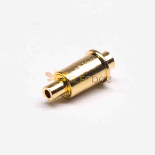 Pogo Pin Header Single Core Shaped Plug-in Messing gerade vergoldet