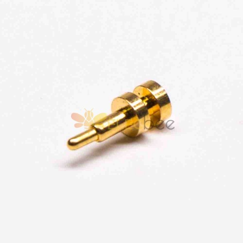 Pogo-Pin-Sondenstecker Plug-in-Messing, vergoldet, einadrig, lötförmig