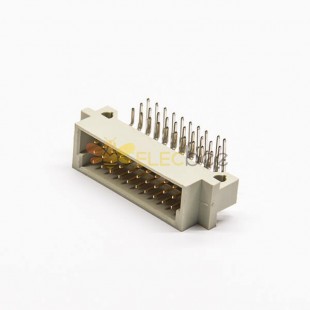 連接器DIN41612 30針彎式公頭（A+B+C）三排PCB板連接器