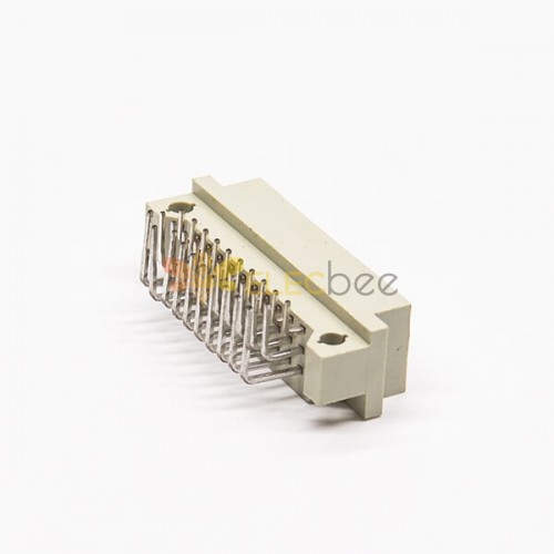 Din Pcb Connector Pin Right Angle A B C Three Rows Pcb Mount