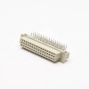 DIN41612欧式插座 节距2.54 48芯（A+B+C）插孔式接PCB板安装 母头 直