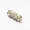 DIN41612欧式插座 节距2.54 48芯（A+B+C）插孔式接PCB板安装 母头 弯