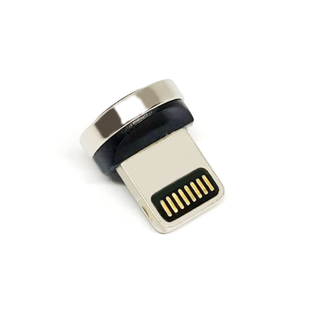 마그네틱 라인과 USB 커넥터가 포함된 3-in-1 원형 마그네틱 수형 커넥터 세트