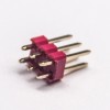 雙排 6針連接器直式插板間距2.54mm紅色塑膠10pcs
