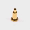 Pogo Pin Crown Head Solder Brass Single Core Shaped Series Placcatura in oro montata lateralmente