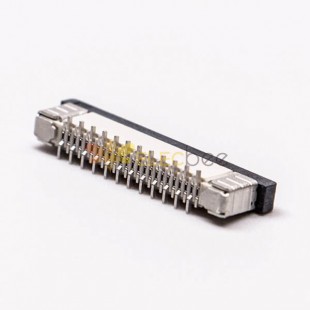 貼片fpc插座帶鎖0.5mm單面接觸12pin接PCB12H2.0