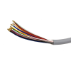 M12 Splitter 12 Port Single Channel NPNLED Indicator Cable PUR/PVC Gray3m