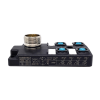 M12 splitter 4-port dual channel PNPLED indication M23 prefabricated interface