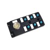 M12 splitter 6-port dual channel NPNLED indication M23 prefabricated interface