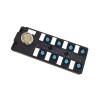 M12 splitter 8-port single channel PNPLED indication M23 prefabricated interface