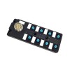 M12 splitter 8-port dual channel NPNLED indication M23 prefabricated interface