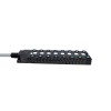 Cavo di indicazione LED NPN a canale singolo 16 porte splitter M8 Wide Body PUR/PVC grigio 10M