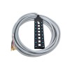 Cavo di indicazione LED NPN a canale singolo 16 porte splitter M8 Wide Body PUR/PVC grigio 10M