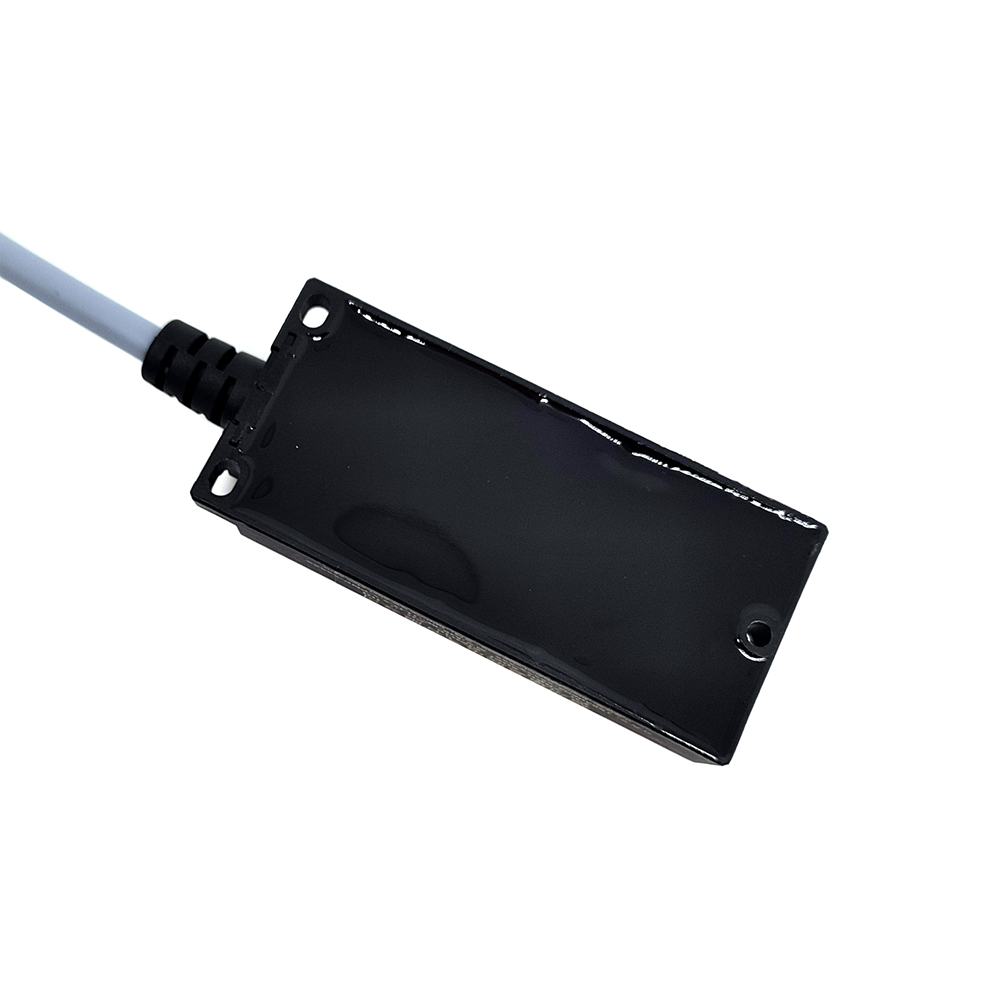M8 スプリッタ ワイドボディ 8 ポート シングル チャネル NPN LED 表示ケーブル PUR/PVC グレー 5M