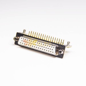 50 Pin Right Angled D SUB Conector Feminino Staking Type para PCB Mount