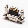 d-sub連接器9針母頭鉚鎖螺母直式插孔接PCB板 20pcs