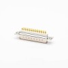 D SUB 25 Pin Conector 180 Grau Masculino Pin Solder Tipo para cabo coaxial