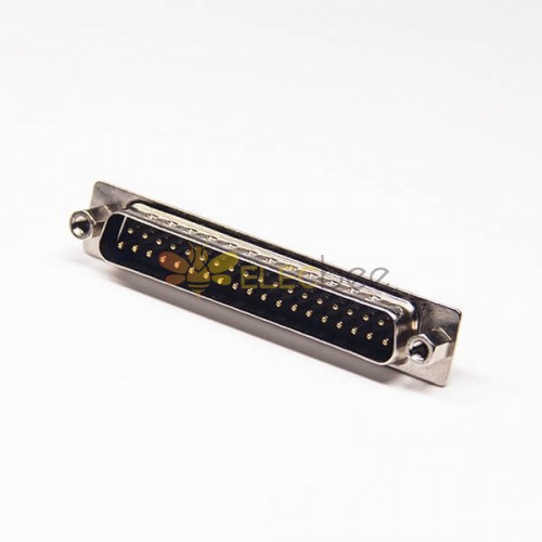D sub 37 Pin Macho Conectores tipo de solda com nut conector 2pcs