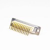 Machined Pin 25 Pin Female D sub Connector Staking Type for PCB Mount 20pcs