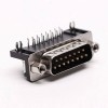 Meilleur D Sub Male 15 Pin 90MD Connector Staking Type pour PCB Mount