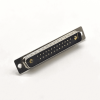 D-sub 27W2 Male Connector with shell 45° Solder Cup Metal Shell 2 Rows solid pin 10A 20A 30A 40A 20A