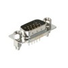 2pcs VGA PCB Conector D-SUB 15 Pin Stamped contatos com arpões e nozes