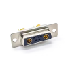 7W2 D-sub Female Straight Solder Type Gold Plated Machine pin Single Hole 10A 20A 30A 40A  20A