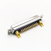 D-sub 27W2 Female Connector Straight Solder Cup 2 Rows solid pin 10A 20A 30A 40A 40A