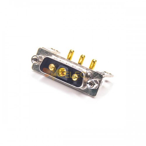 d sub 3v3 Male Combo Right Angle Machined Contacts Connector 40A