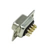 Connettore D SUB a 9 pin Tipo di saldatura maschio diritto Porta seriale RS233 Pin solido